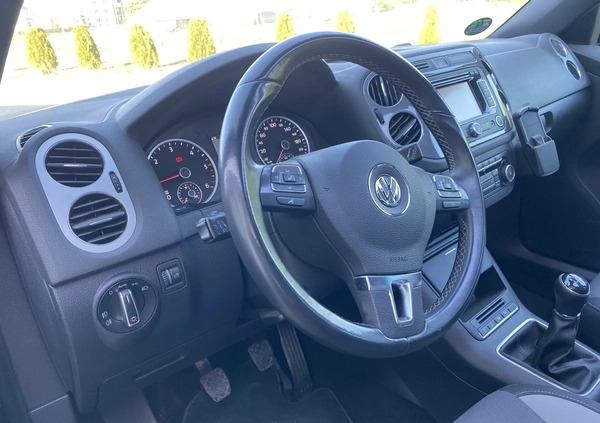 Volkswagen Tiguan cena 53999 przebieg: 163000, rok produkcji 2013 z Rymanów małe 781